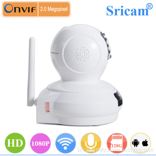 Sricam SP019 Two Way Audio 2.0 MP Pan Tilt IR-CUT Memory Card Slot Shaking IP Camera